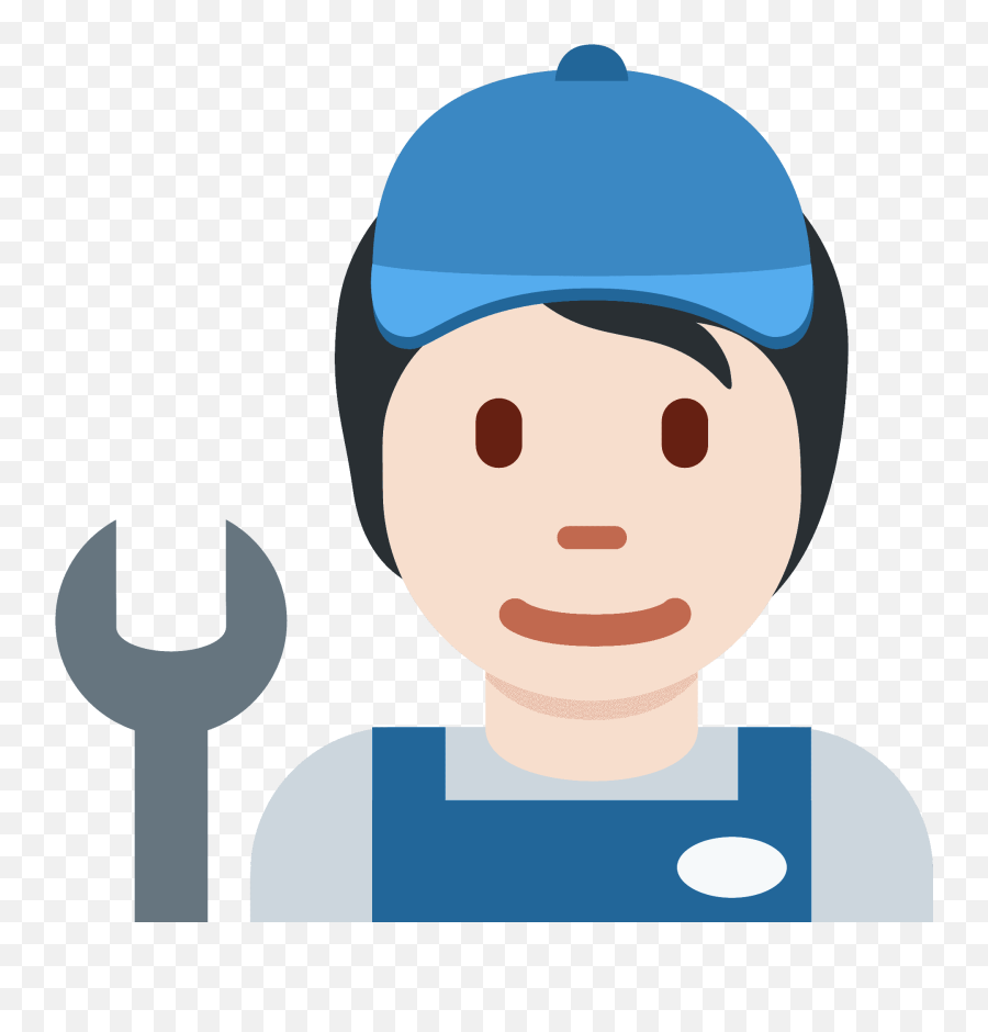 Mechanic Emoji Clipart Free Download Transparent Png - Repair Emoji,Mechanic Clipart