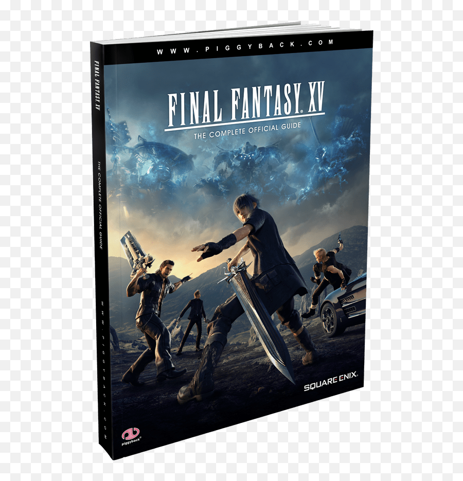 Final Fantasy Xv The Complete Official Guide - Final Fantasy 15 Emoji,Ffxv Logo