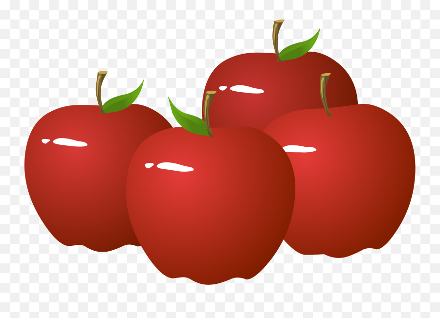 Cute Apple Clip Art Free Clipart Images - Apples Clipart Emoji,Apple Clipart