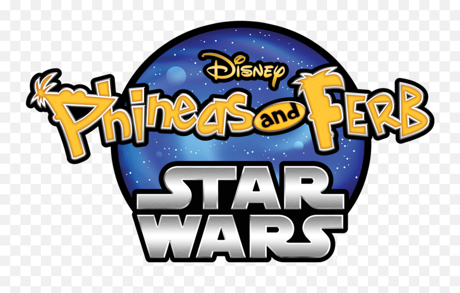 Phineas And Ferb Star Wars Logo - Star Wars Disney Xd Phineas And Ferb Emoji,Phineas And Ferb Logo