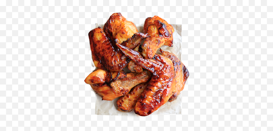 Bbq Chicken Wings Png Png Download - Bbq Chicken Wing Png Emoji,Buffalo Wings Png