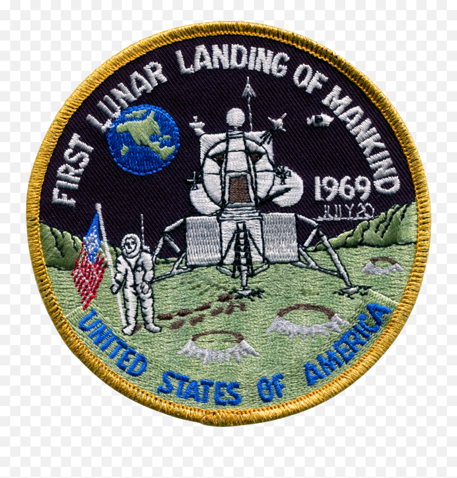 50th Anniversary Ab Emblem Patch Apollo - 50th Anniversary Moon Landing Patch Emoji,Apollo 11 Logo