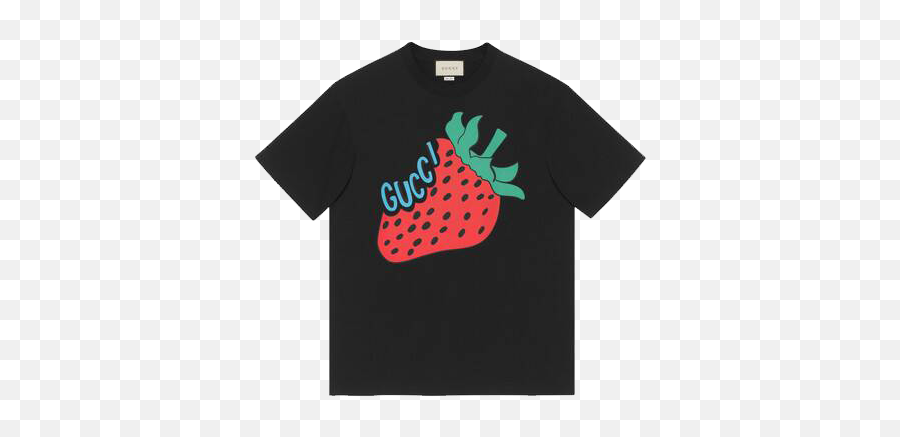 Gucci T - Strawberry Gucci Shirt Emoji,Gucci Logo T Shirt