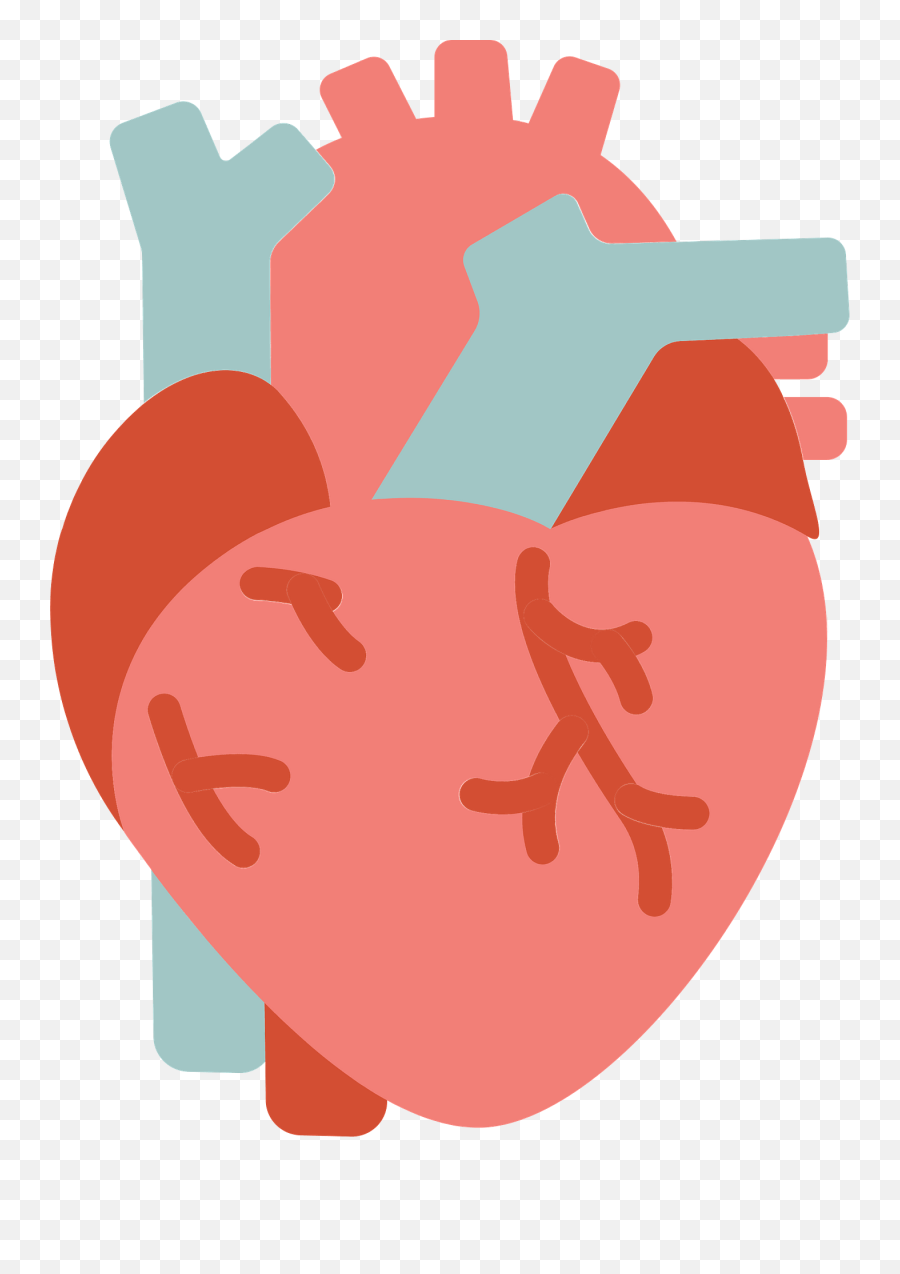 Human Heart Clipart Free Download Transparent Png Creazilla - Big Emoji,Heart Clipart