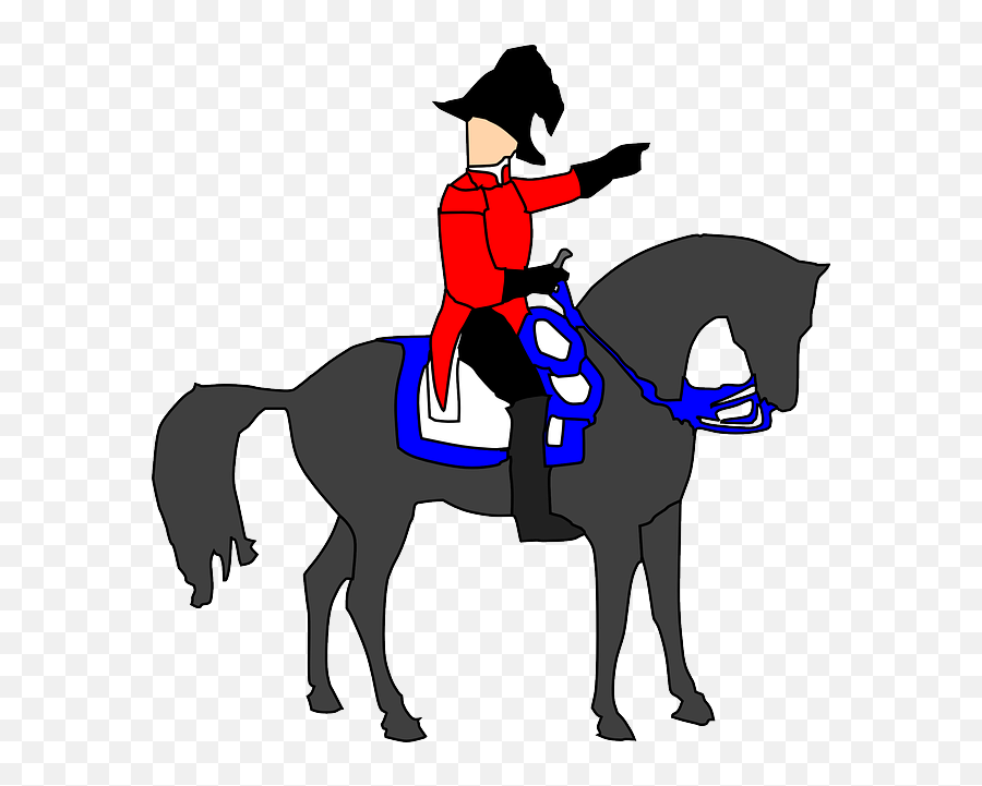Napoleon Soldier Red - Free Vector Graphic On Pixabay Napoleon Cartoon On Horse Emoji,Horses Clipart