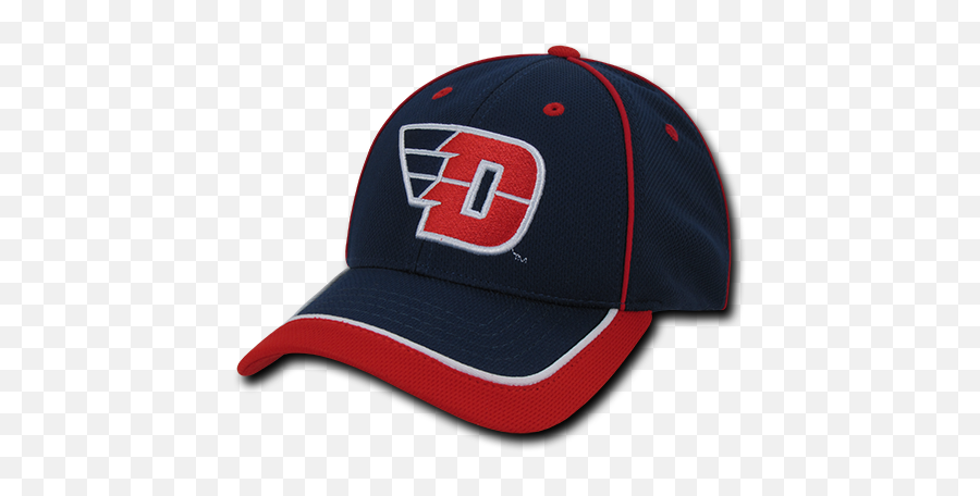 Ncaa Dayton University Flyers Lightweight Structured Piped Baseball Caps Hats Emoji,Dayton Flyers Logo
