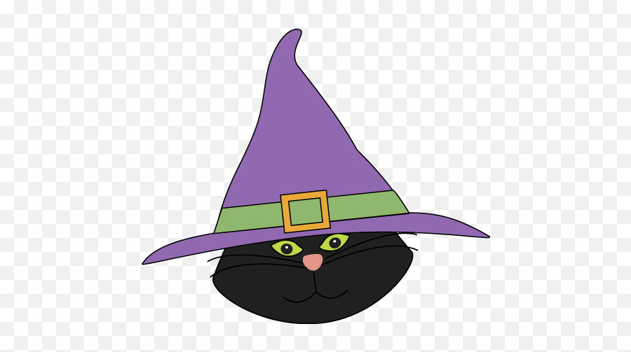Library Of Witch Hat Clipart Royalty Free Cat Png Files - Clip Art Emoji,Witch Hat Png
