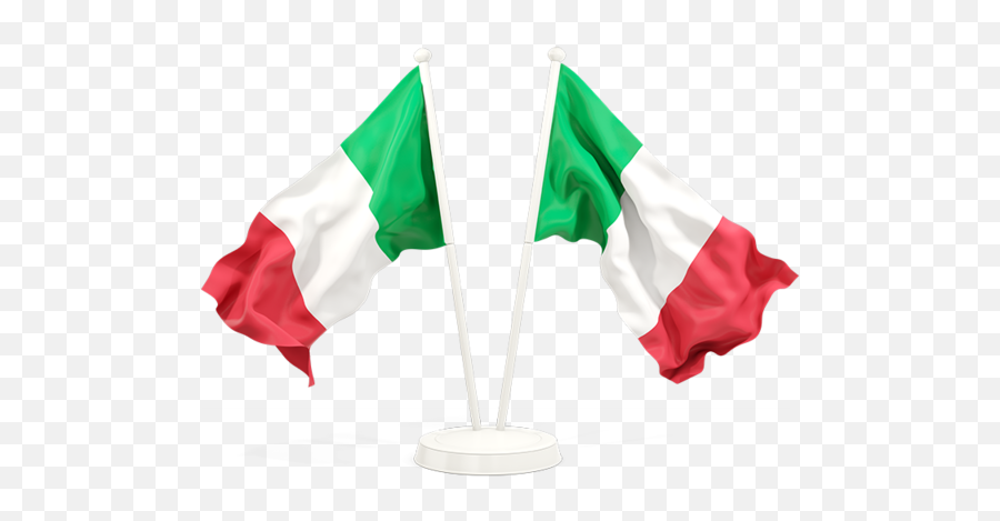 Two Waving Flags Emoji,Italy Flag Png