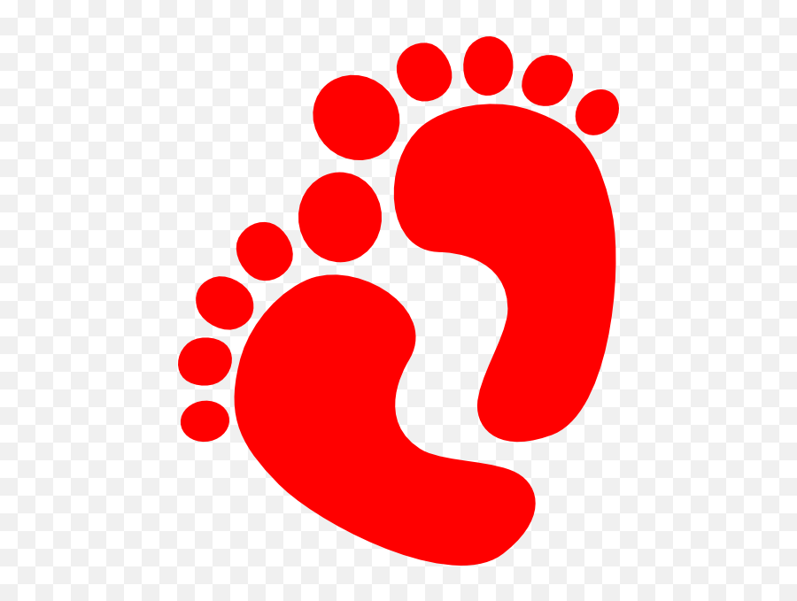 Baby Feet Peach Clip Art At Clkercom - Vector Clip Art Red Baby Bottle Clipart Png Emoji,Peach Clipart