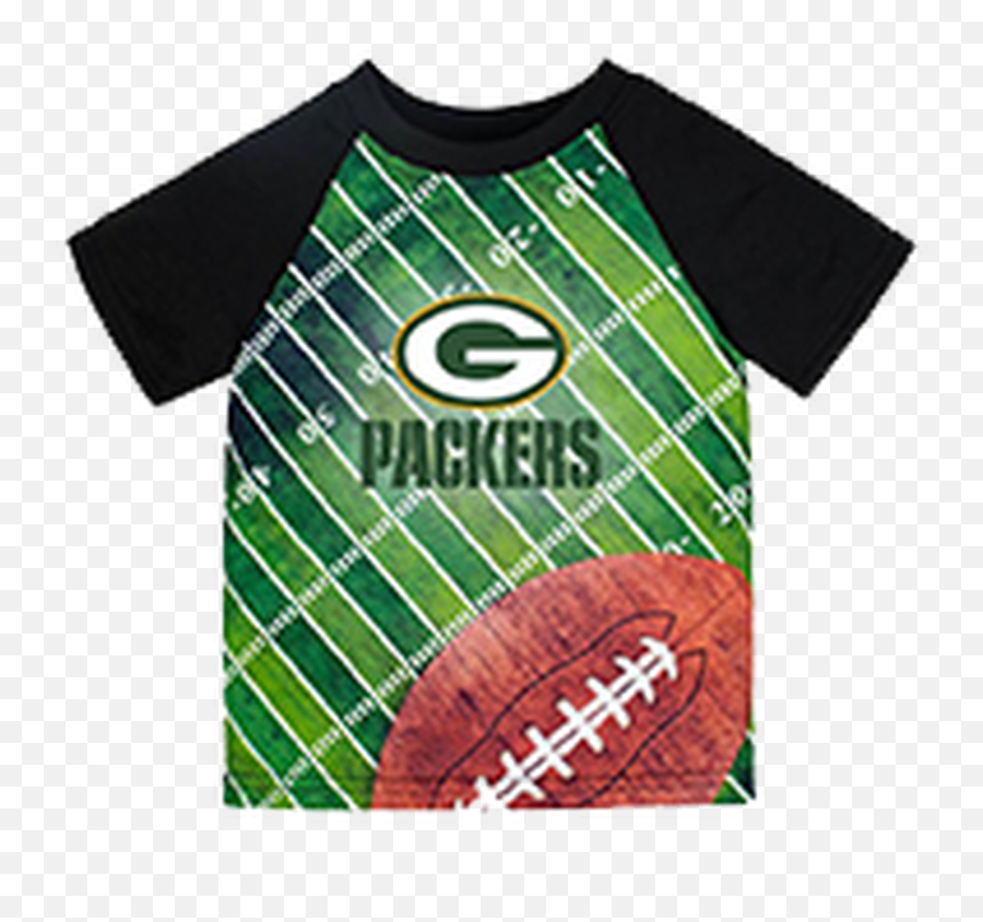 Green Bay Packers Toddler Synthetic Field T - Shirt Short Sleeve Emoji,Green Bay Packers Logo