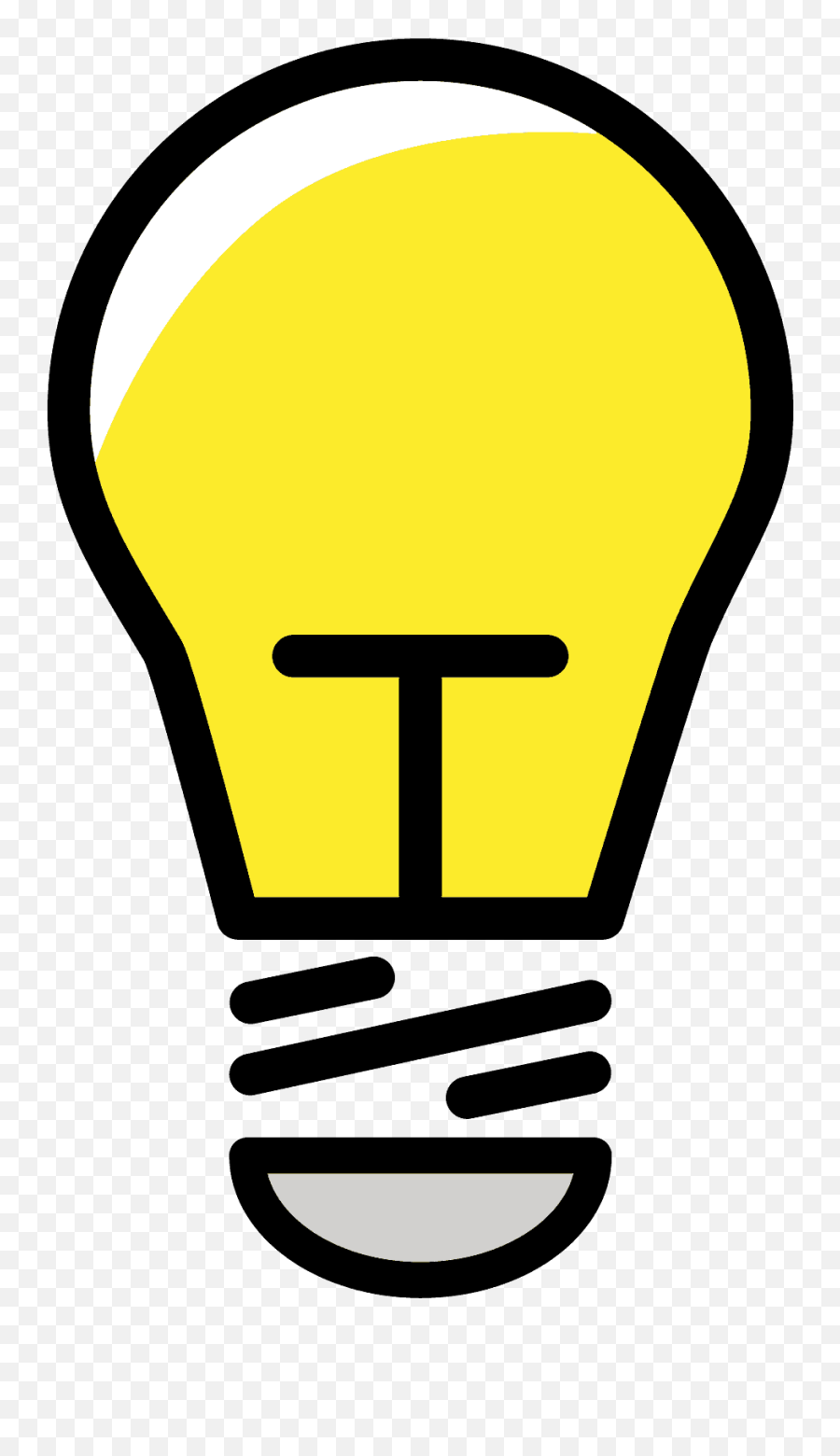 Light Bulb Emoji Clipart Free Download Transparent Png,Flashlight Clipart