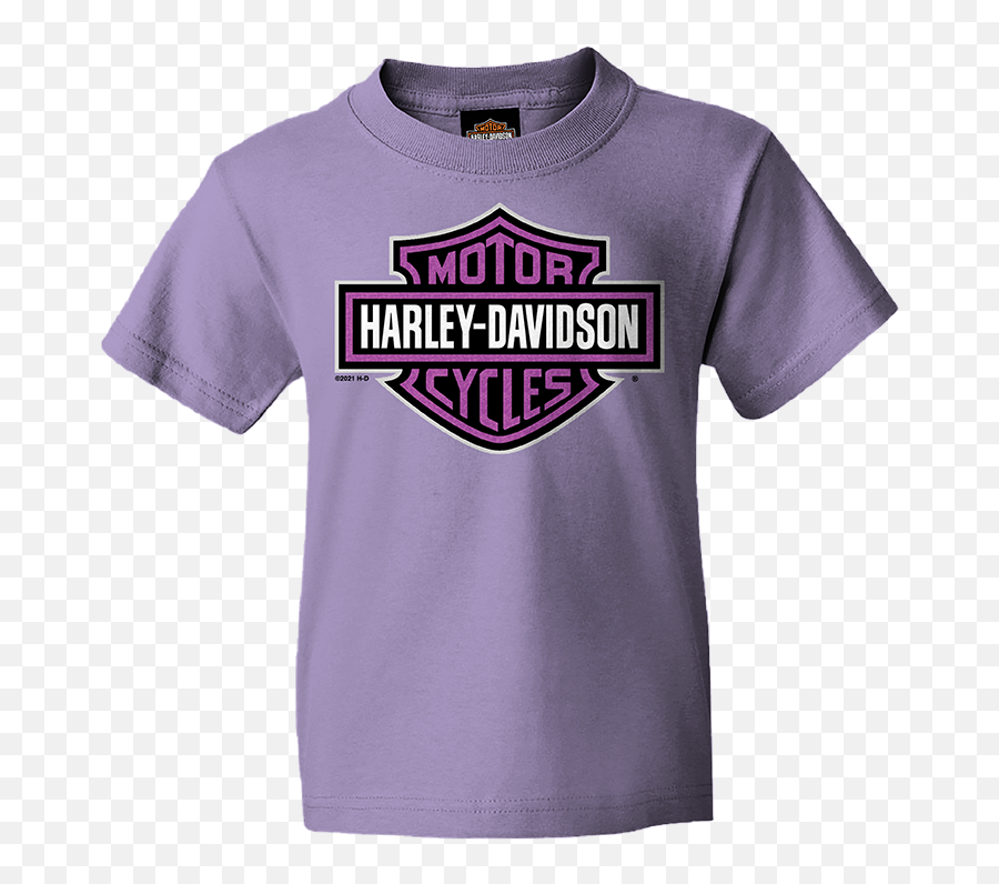Harley - Davidson Girls Glittery Tshirt New 216 U2013 Port Emoji,Pink Harley Davidson Logo