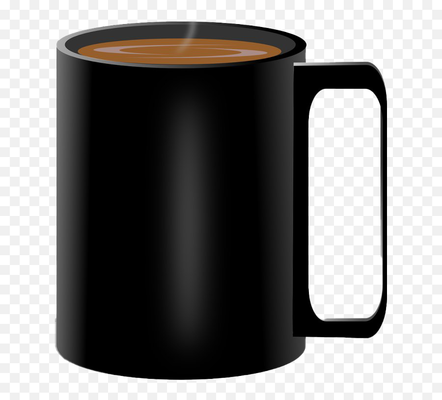 Black Coffee Mug Transparent - Serveware Emoji,Coffee Cup Png