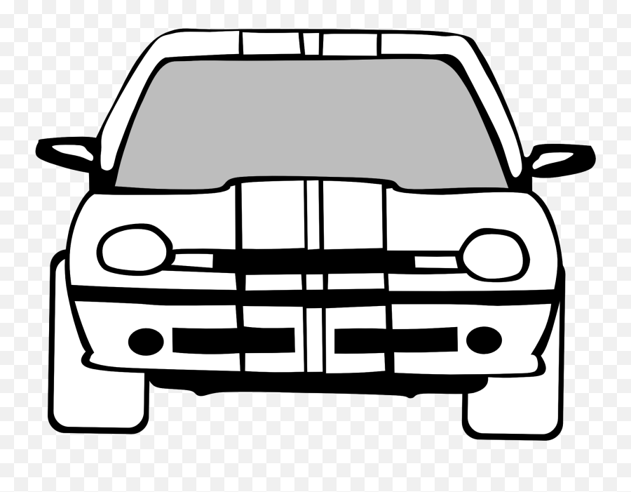 Black And White Car Clipart Free Image - Dodge Neon Emoji,Car Clipart Black And White