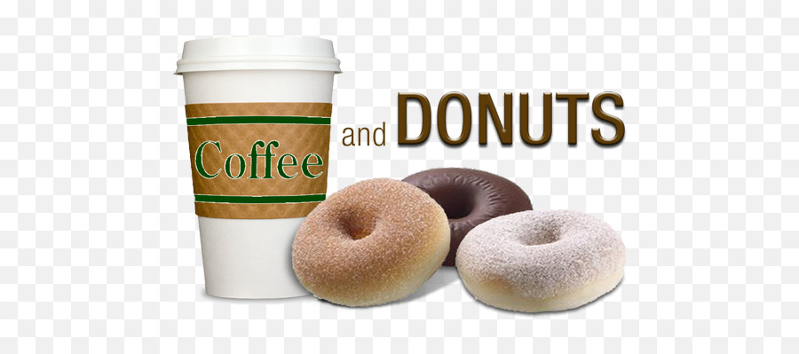 Coffee And Doughnuts Png U0026 Free Coffee And Doughnutspng Emoji,Donuts Clipart