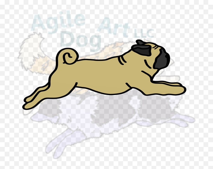 Pug Clipart - Northern Breed Group Emoji,Pug Clipart