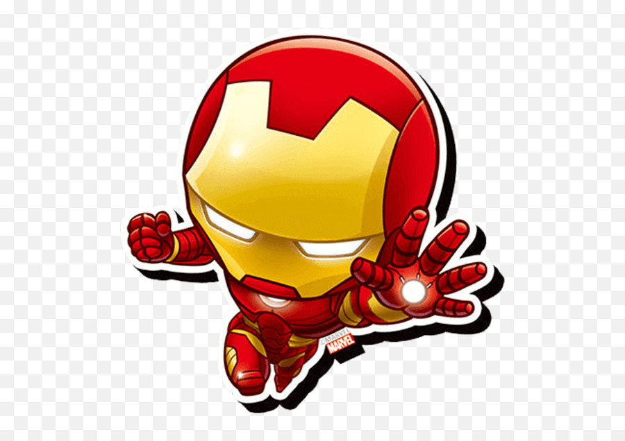 Man Symbol Png - Superhero Magnets Collectible Comic Book Avengers Iron Man Chibi Png Emoji,Iron Man Logo