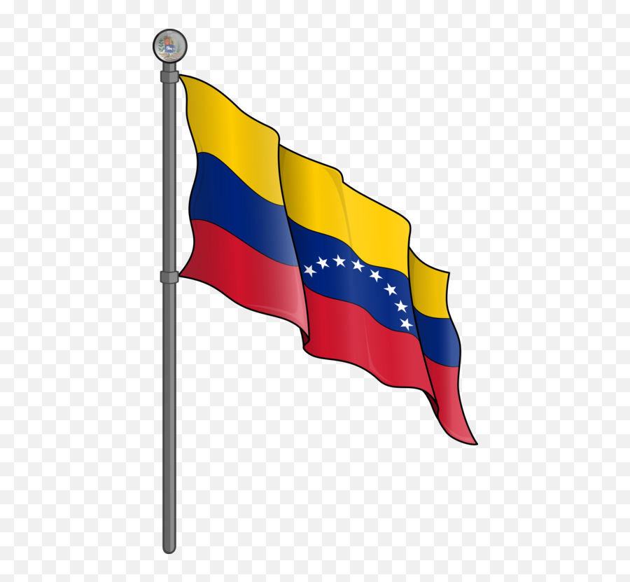 Flag Line Venezuela Png Clipart - Dibujos De La Bandera De Venezuela Emoji,Venezuela Png
