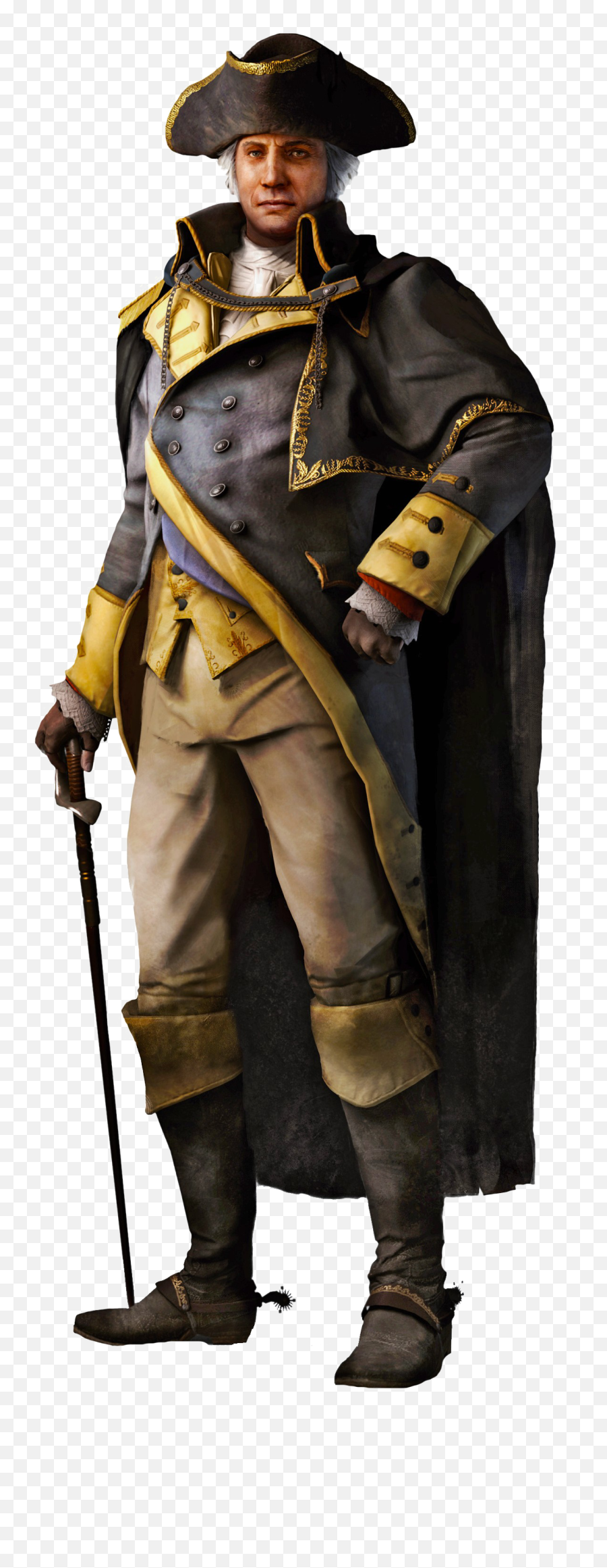George Washington Png Image Background Png Arts - British Officer Creed Emoji,George Washington Clipart