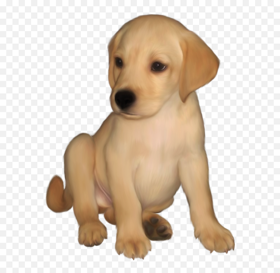 Golden Retriever Puppy Transparent - Clip Art Library Dog Gif Png Emoji,Lab Clipart
