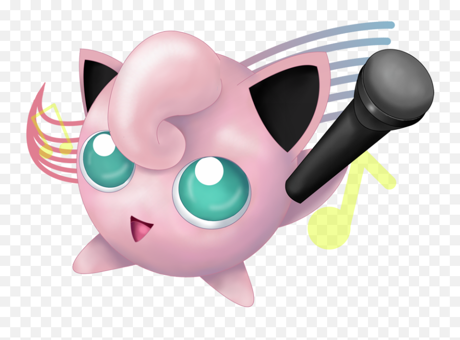 039 Jigglypuff Used Sing And Disarming - Free Pokemon Jigglypuff Png Emoji,Jigglypuff Png
