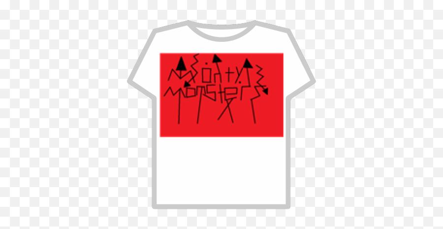 Monty Monsters Jersy Fixing To Shirt Template - Roblox Roblox T Shirt White Emoji,T Shirt Template Png