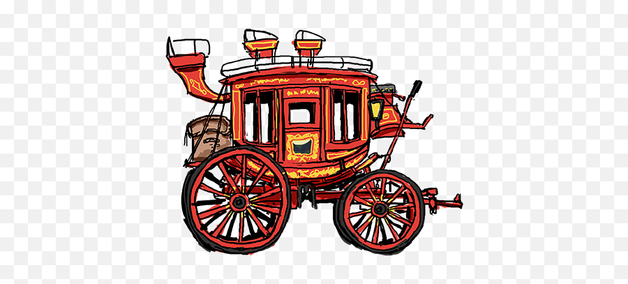 Abbot Downing Concord Coach - Antique Emoji,Coach Clipart
