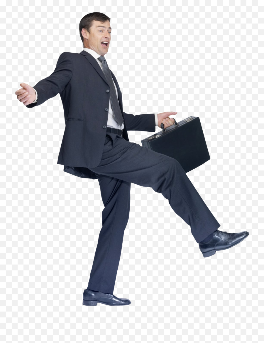 Businessman - Happy Businessman Png Png Download Large Happy Man Sitting Png Emoji,Businessman Png