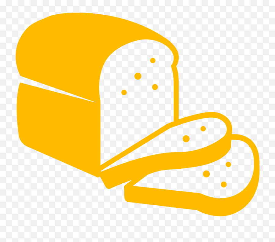 Bread Clipart - Horizontal Emoji,Bread Clipart