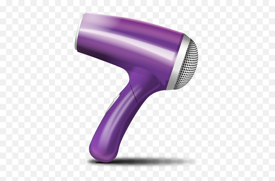 Hairdryer Free Png Image - Purple Hair Dryer Vector Emoji,Blow Dryer Clipart