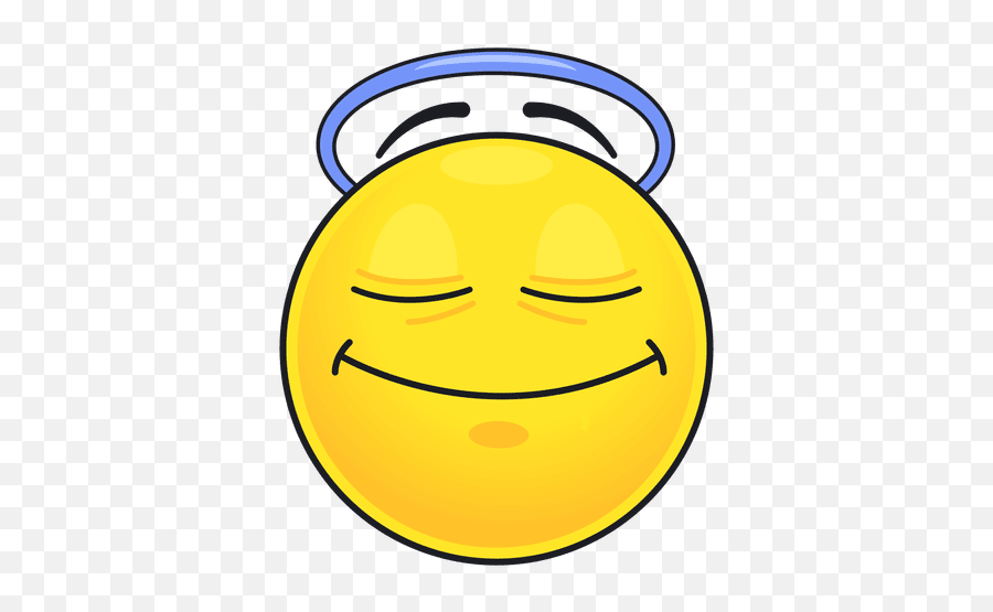 Cute Angel Emoticon - Emoticon Angel Png Transparente Emoji,Angel Emoji Png