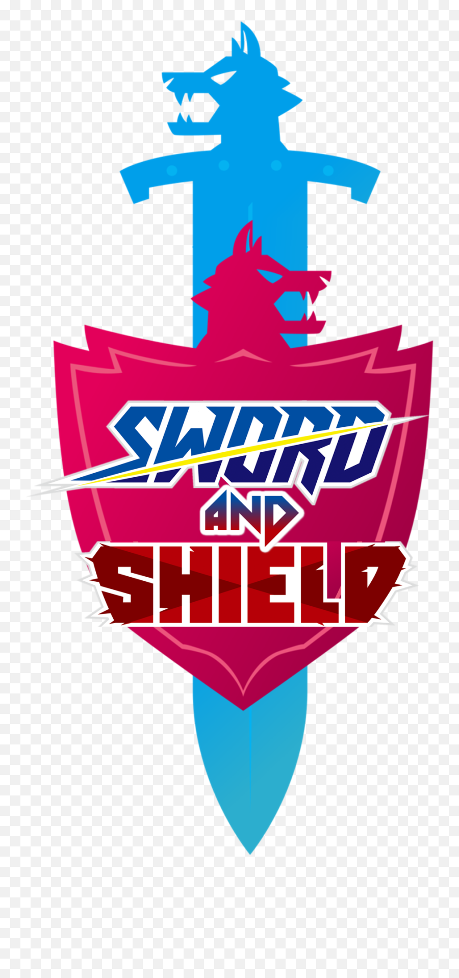 Pokemon Sword And Shield In One Logo - Pokemon Sword And Shield Png Emoji,Pokemon Sword And Shield Logo