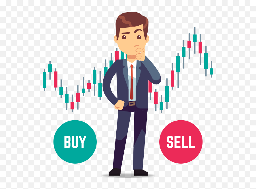 Sell - Stock Market Trader Vector Png Emoji,Buy Clipart