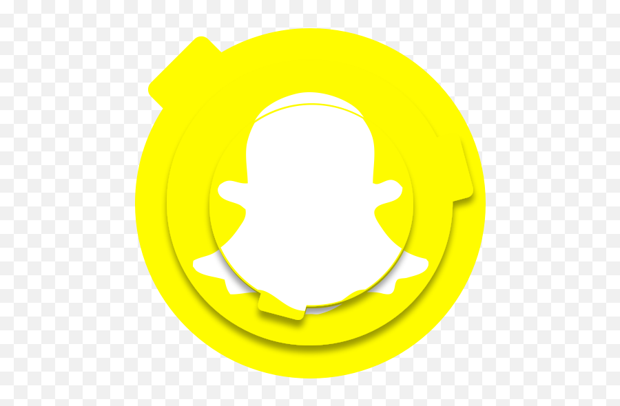 Social Socialmedia Network Snap Icon - Dot Emoji,Snapchat Logo