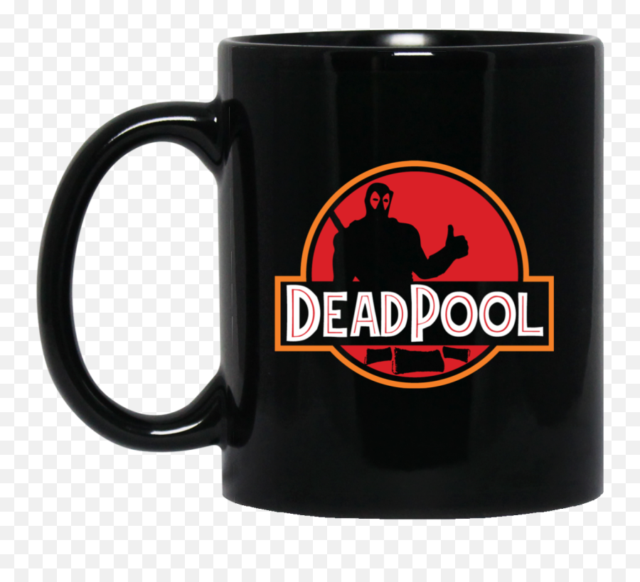 Deadpool Jurassic World Logo Mug U2013 Wind Vandy Emoji,Dead Pool Logo