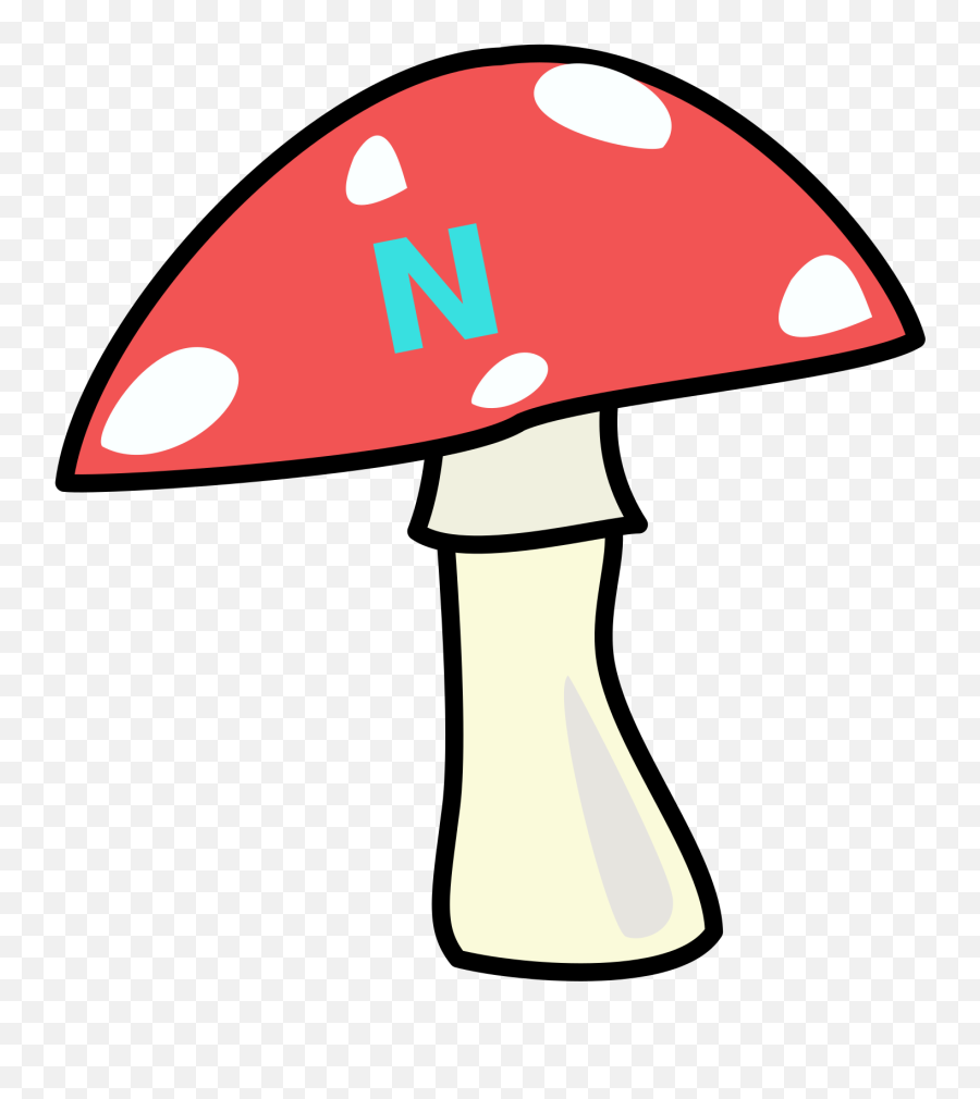 Red Top Mushroom Svg Vector Red Top Mushroom Clip Art - Svg Emoji,Fungus Clipart