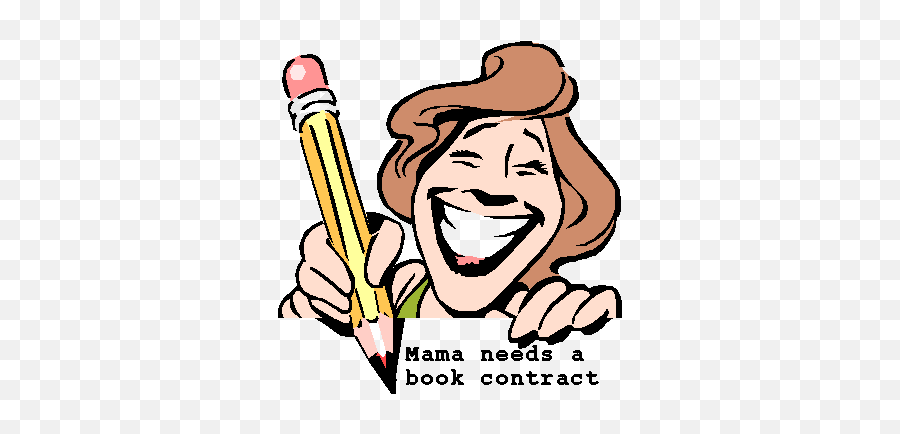 Mama Needs A Book Contract Emoji,Contracts Clipart