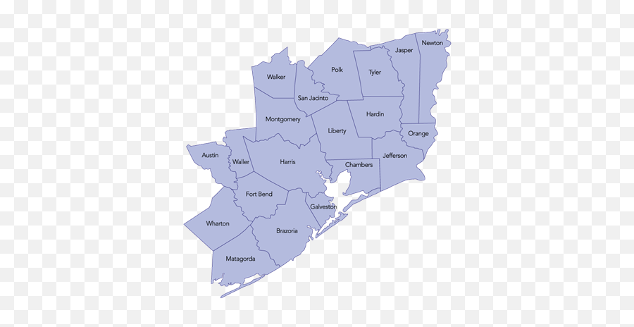 Service Area - Community Health Choice Emoji,Texas Map Png