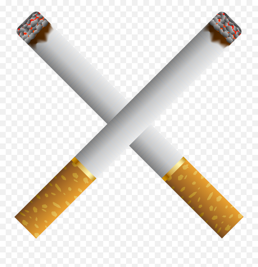 Cigarette Clipart Clip Art Cigarette - Cigarettes Png Clipart Emoji,Cigarette Clipart