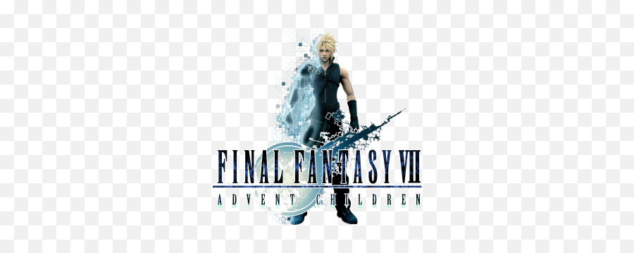 Advent Children - Final Fantasy 7 Advent Children Logo Transparent Emoji,Final Fantasy 7 Logo