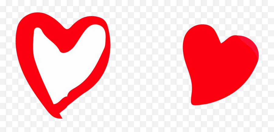 Heart Euclidean Vector Vecteur Vector - Girly Emoji,Red Heart Png