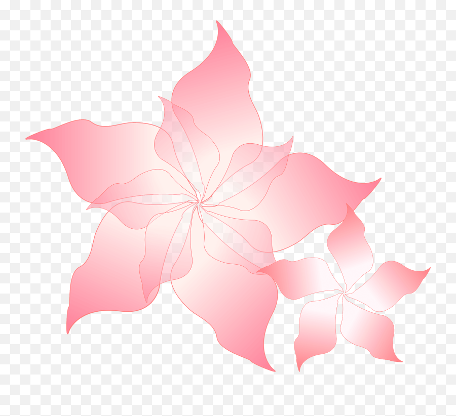 Flower Pink Abstract Png Picpng - Pink Flowers Vectors Png Emoji,Abstract Png