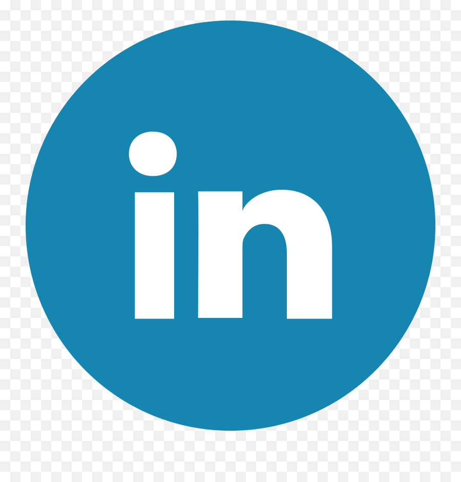 Circle Linkedin Icon - Free Download On Iconfinder Linkedin Logo Circle Emoji,Circular Logos