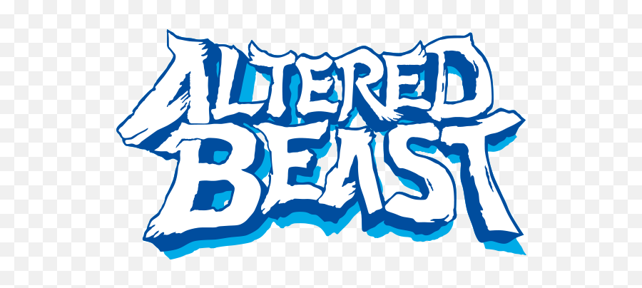 Sega Shop Uk Official Altered Beast Merchandise Retro - Altered Beast Logo Transparent Emoji,Beast Logo