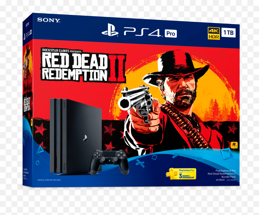 Red Dead Redemption 2 Bundle - Ps4 Pro Red Dead Redemption 2 Emoji,Red Dead Redemption 2 Logo