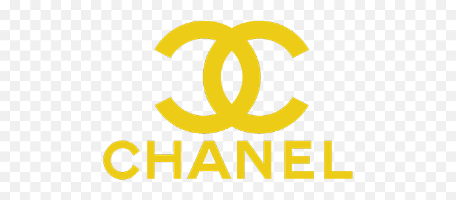 Download Chanel Logo Interlockinsg Cs - Logo Chanel Yellow Png Emoji,Chanel Logo