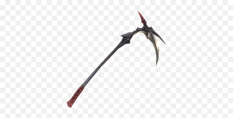 Download Hd Ffxi Scythe 7a - Fantasy Scythe Weapon Collectible Weapon Emoji,Scythe Png