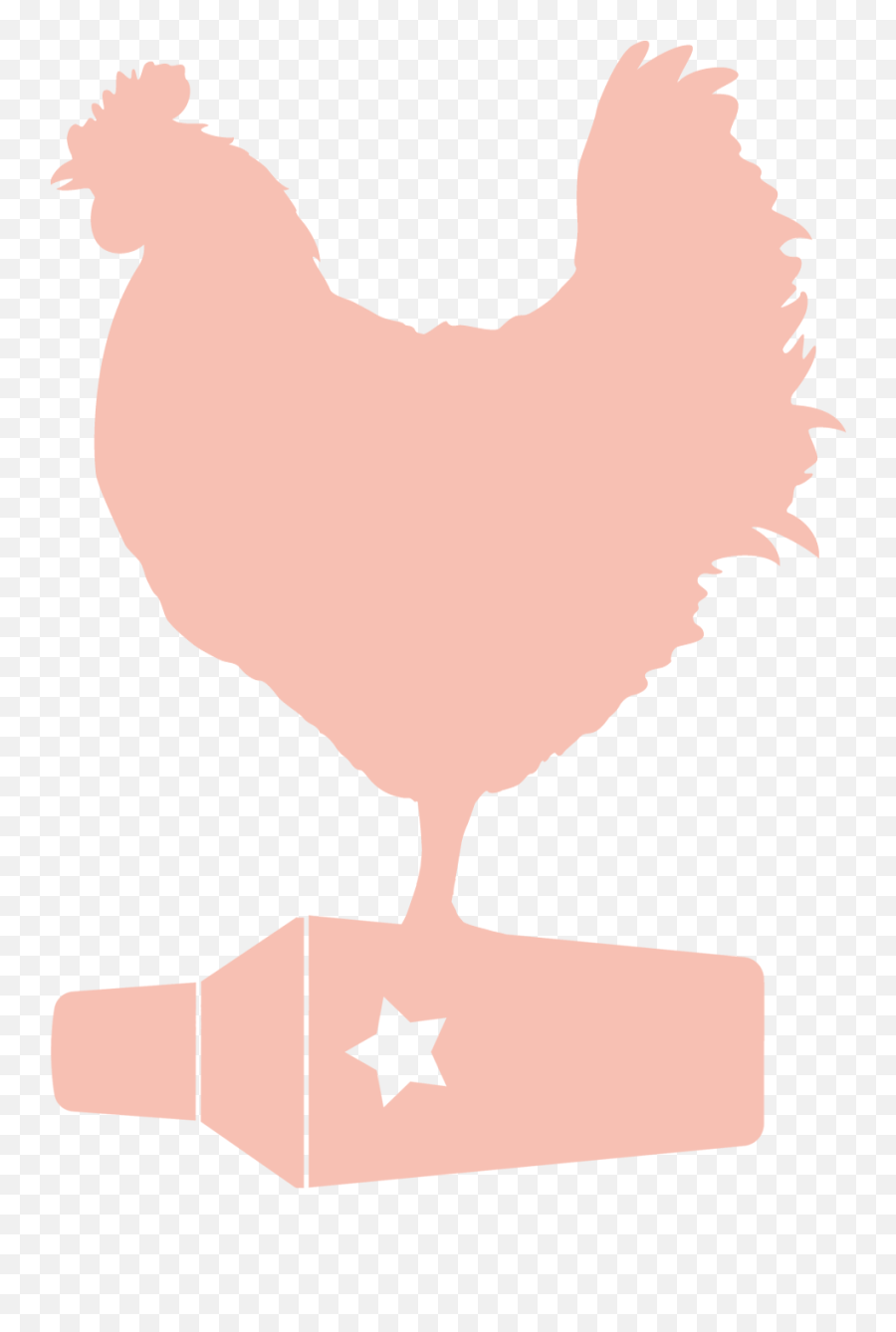 Chickens Clipart Orange Chicken - Comb Emoji,Rooster Logo