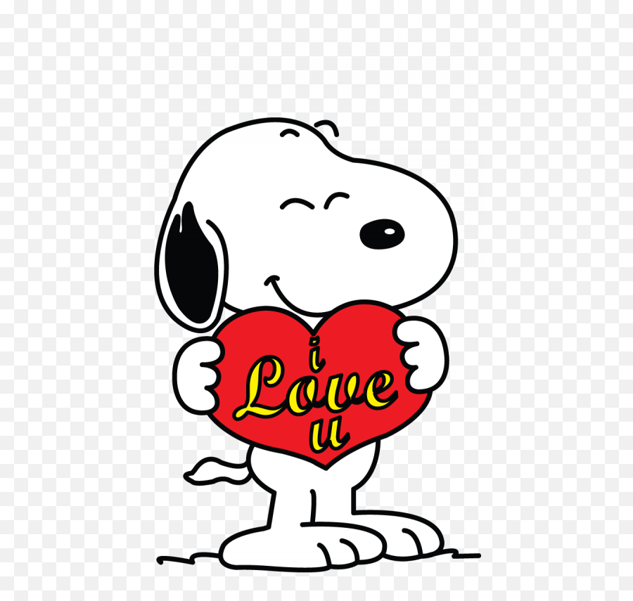 Snoopy Png Clipart Image - Valentines Day Cartoon Drawings Emoji,Snoopy Clipart