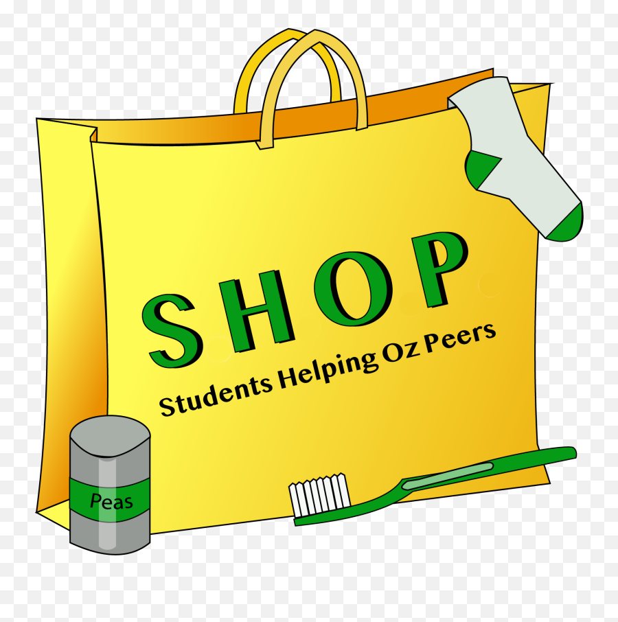 Students Helping Oz Peers Shop Student Affairs - Vertical Emoji,Shopping Logo